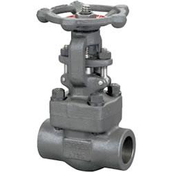 鍛鋼内螺(luo)紋楔式閘閥(fá)